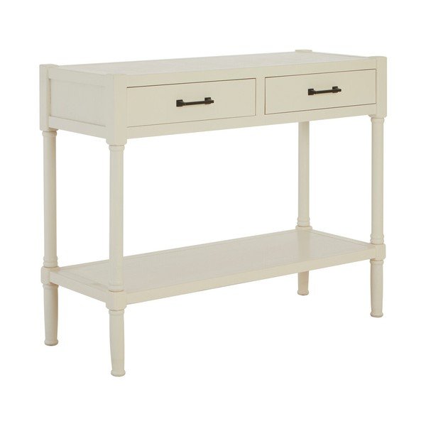 Balts priedes masīvkoka konsoles galds 35x91 cm Heritage – Premier Housewares