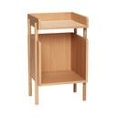 Dabīga toņa naktsskapītis ar ozolkoka imitāciju Archive – Hübsch