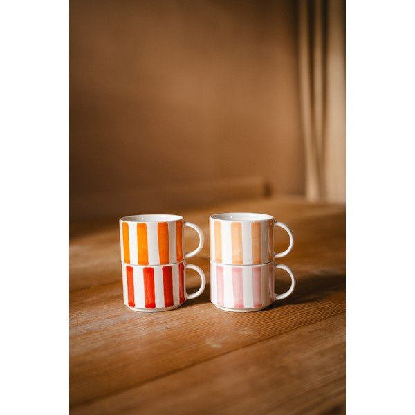 Baltas espreso keramikas krūzes (4 gab.) 180 ml Franca – Leopold Vienna-image-1