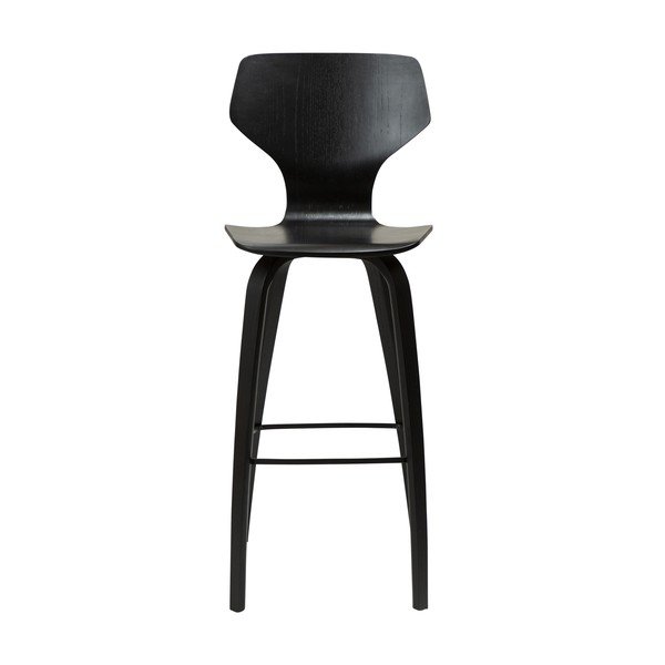 Melns bāra krēsls (sēdekļa augstums 75 cm) S.I.T – DAN-FORM Denmark-image-1
