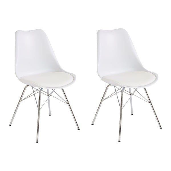 2 baltu ēdamistabas krēslu komplekts Støraa Jenny