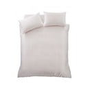 Rozā divguļamā satīna gultas veļa 230x220 cm Silky Soft – Catherine Lansfield