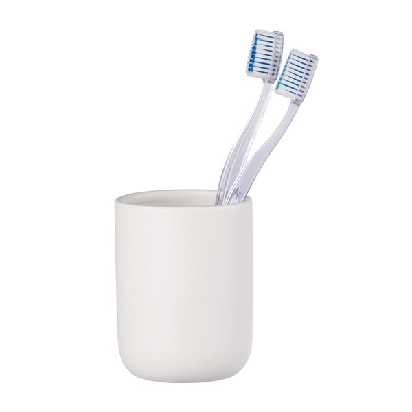 Balta keramikas krūze zobu birstei Olinda – Allstar-image-1