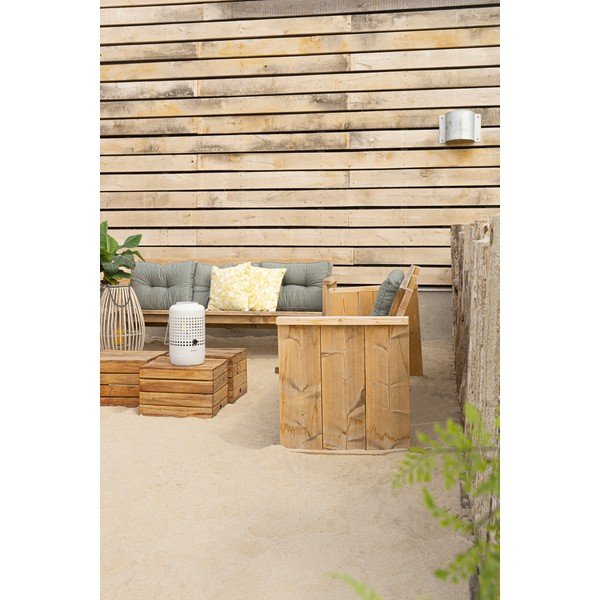 Gaiši pelēka gāzes lampa Cosi Drop, augstums 37 cm-image-4