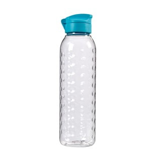Ūdens pudele ar zilu vāciņu Curver Dots, 750 ml