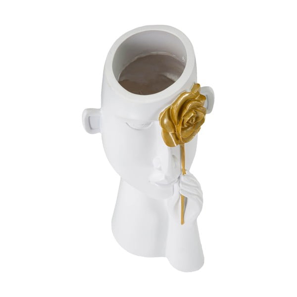 Balta polirezīna vāze 27 cm Fiore – Mauro Ferretti-image-2