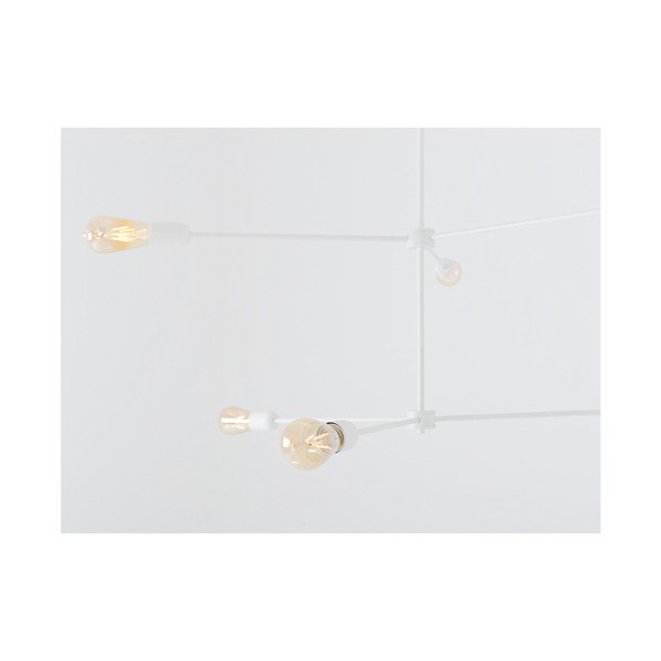 Balta piekaramā lampa Custom Form Triso Hexa-image-3