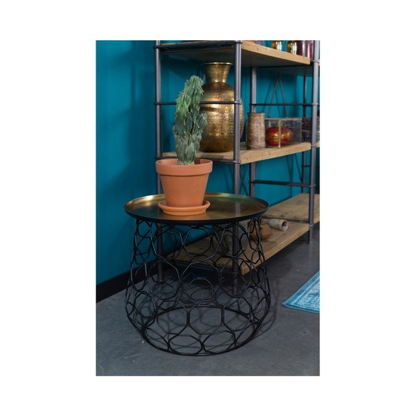 Metāla sānu galdiņš Dutchbone Moulin, ⌀ 54 cm-image-4