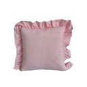 Kokvilnas spilvendrāna 45x45 cm Ruffled – Mila Home