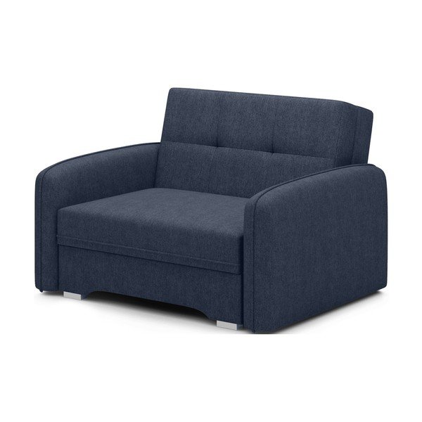 Tumši zils atpūtas krēsls Laine – ELTAP