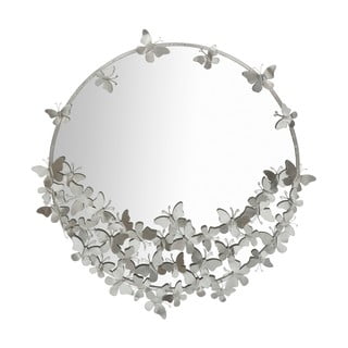 Sienas spogulis Mauro Ferretti Round Silver, ø 91 cm