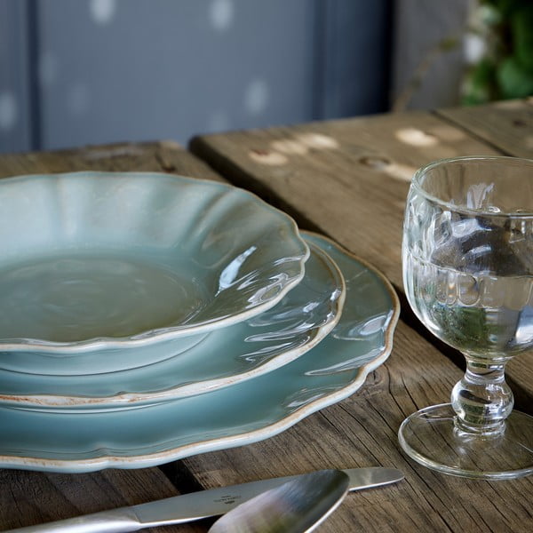 Tirkīza krāsas keramikas šķīvis Costa Nova Alentejo, ⌀ 27 cm-image-1