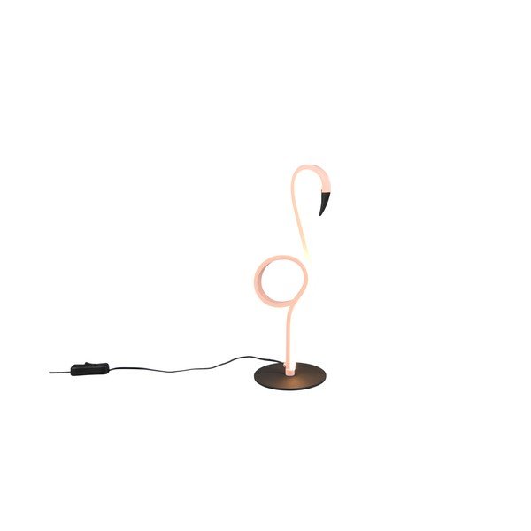 Rozā LED galda lampa (augstums 35 cm) Ingo – Reality-image-4