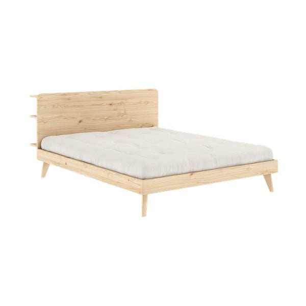 Divguļamā gulta no priedes koka ar režģi 160x200 cm Retreat – Karup Design