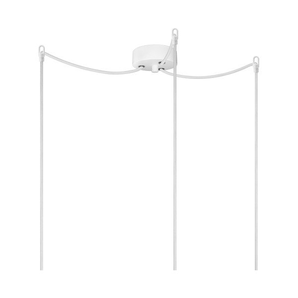 Balta trīsviru griestu lampa Sotto Luce Ume Elementary Matte, ⌀ 14 cm-image-3