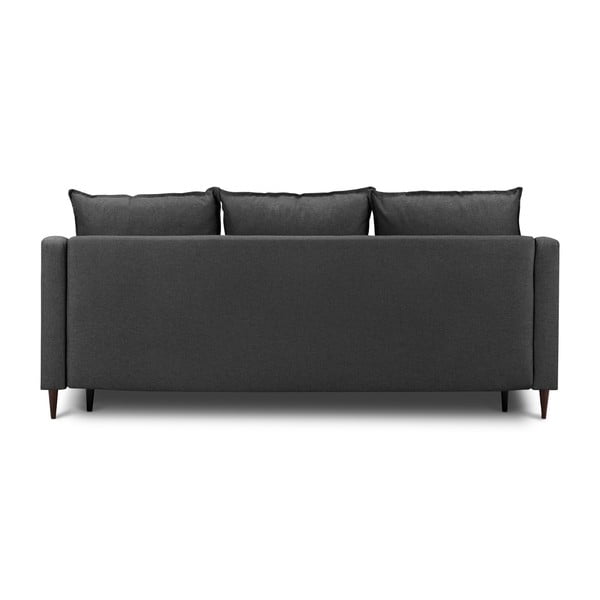 Tumši pelēks dīvāns ar veļas kasti Mazzini Sofas Ancolie, 215 cm-image-3
