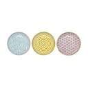 3 keramikas deserta šķīvju komplekts Bloomingville Patrizia, ø 16 cm