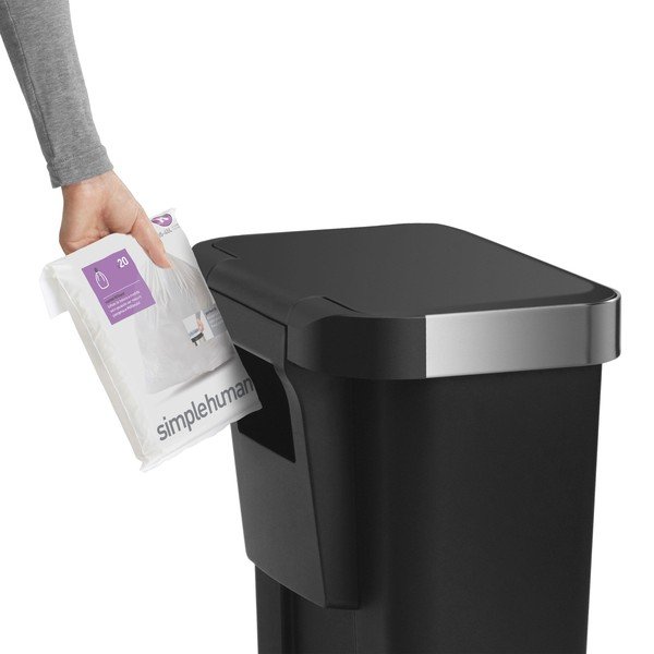 Plastmasas atkritumu tvertne ar pedāli 45 l – simplehuman-image-4