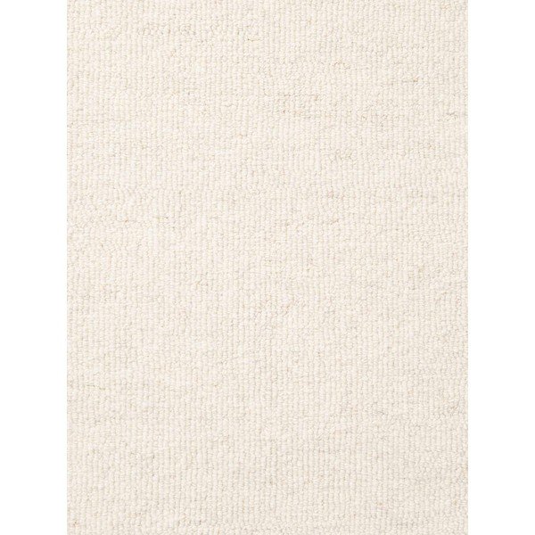 Krēmkrāsas ar rokām darināts vilnas apaļš paklājs ø 160 cm Puristic Knots – Elle Decoration-image-4