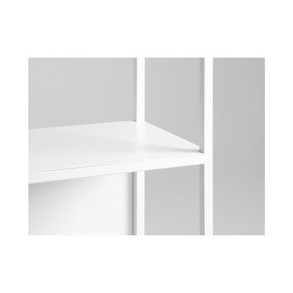 Balta grāmatu skapis CustomForm Hyllermetal, 100 x 110 cm-image-4