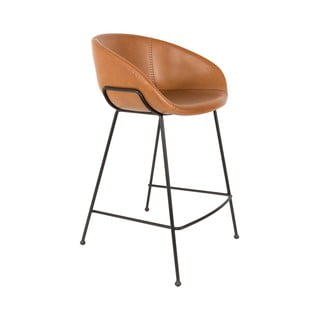 2 brūnu bāra krēslu komplekts Zuiver Feston, sēdekļa augstums 65 cm