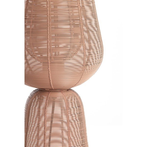 Gaiši sarkana galda lampa (augstums 42 cm) Aboso – Light & Living-image-1