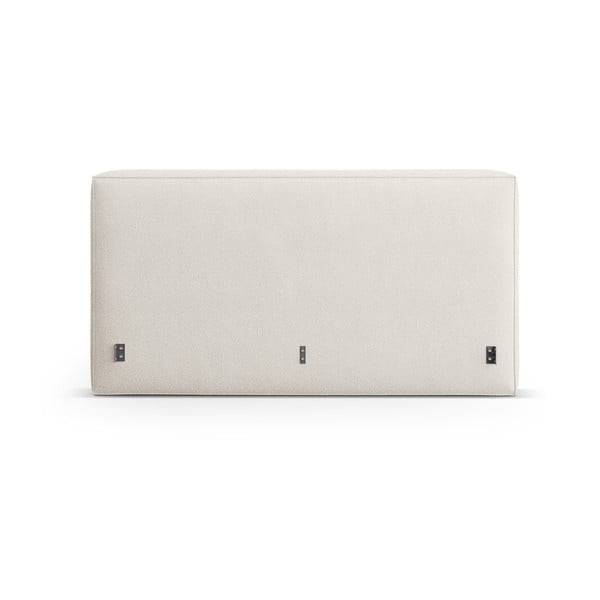 Krēmkrāsas polsterēts gultas galvgalis 189x100 cm Olivia – Micadoni -image-4