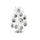 Sudraba krāsas metāla stāvošs foto rāmis 27x18 cm Family Tree – Zilverstad