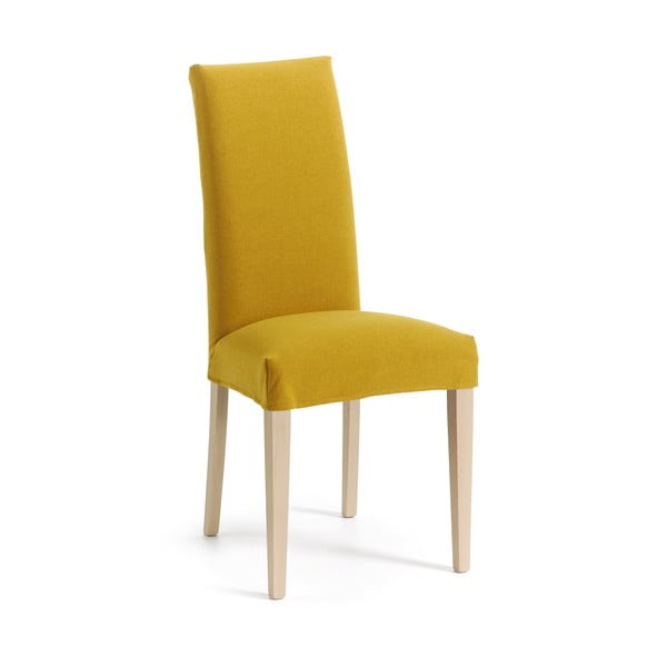 Sinepju dzeltens ēdamistabas krēsls Kave Home Freia
