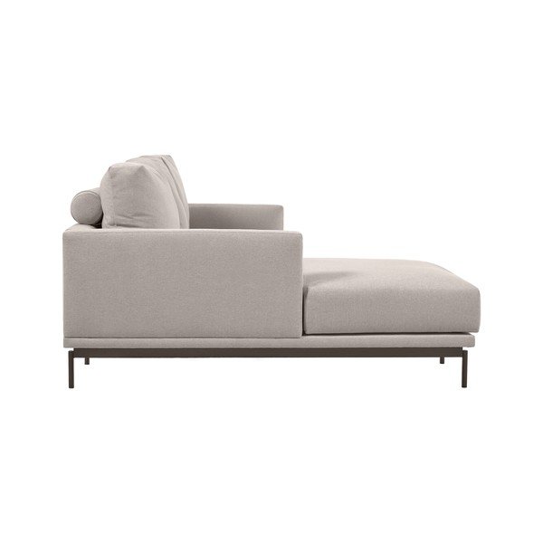 Bēšs stūra dīvāns Kave Home Galene, kreisais stūris, 254 cm-image-3