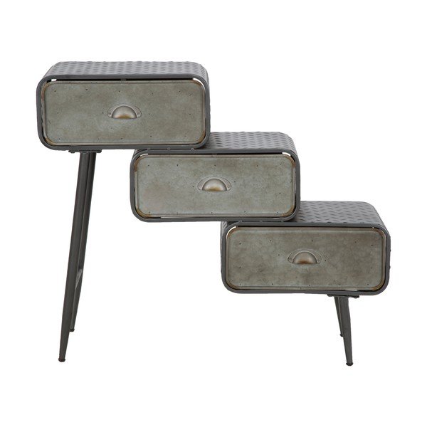 Skapis ar 3 atvilktnēm Mauro Ferretti Iron School-image-2