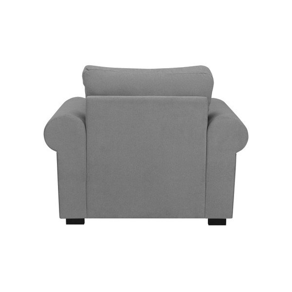 Gaiši pelēks Windsor & Co Sofas Hermes krēsls-image-3