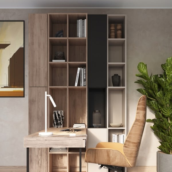 Balta galda lampa (augstums 43 cm) Fideus – Sollux-image-2