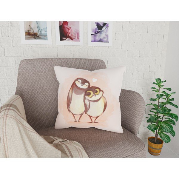 Spilvendrāna Vitaus Owls, 43 x 43 cm-image-1