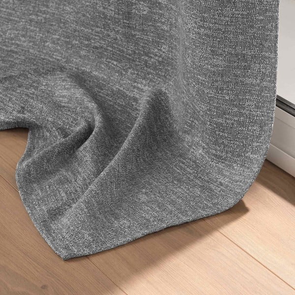 Pelēks gaismu necaurlaidīgs aizkars 140x240 cm Dusky – douceur d'intérieur-image-3