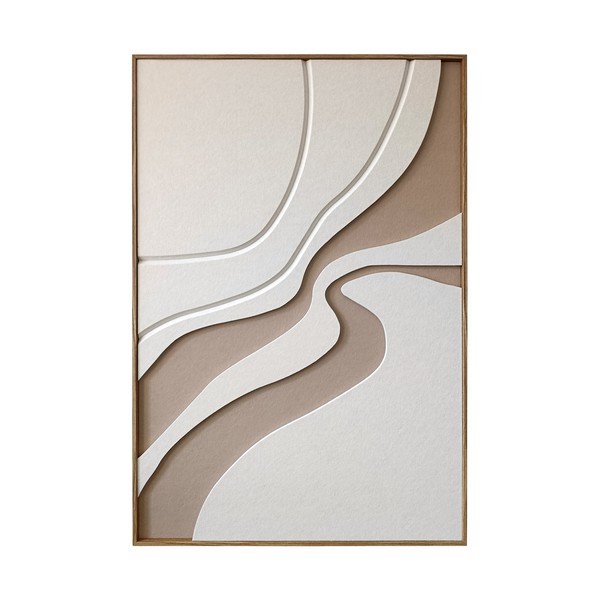 Drukāta glezna ar rāmi/skaņas absorbējoša 62x92 cm Static – Styler