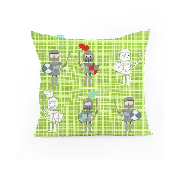 Bērnu kokvilnas segas pārvalks un spilvens Mr. Fox Knight, 140 x 200 cm-image-1