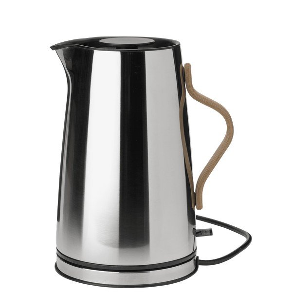 Sudraba krāsas nerūsējošā tērauda elektriskā tējkanna 1,2 l Emma – Stelton