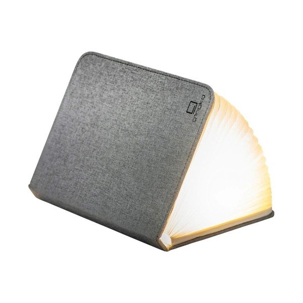 Pelēks gaismas dekors ar USB Booklight – Gingko