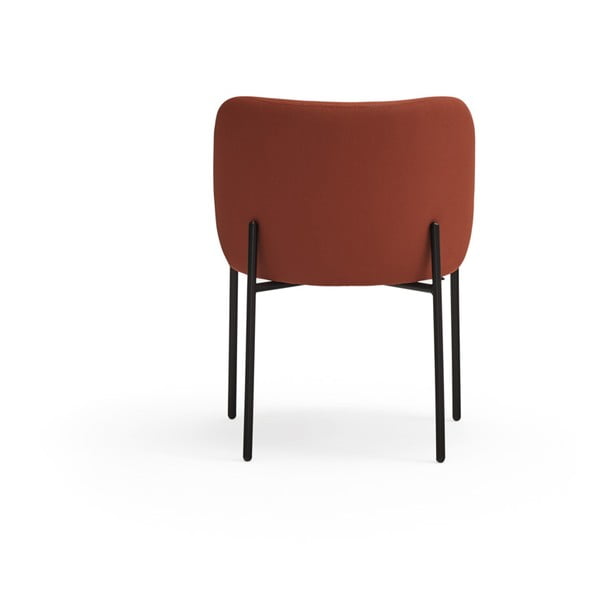 Sarkani polsterēti ēdamistabas krēsli (2 gab.) Mogi – Teulat-image-4