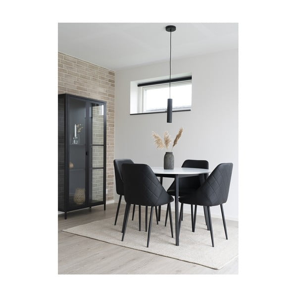 Melna piekaramā lampa ø 6 cm Paris – House Nordic-image-4