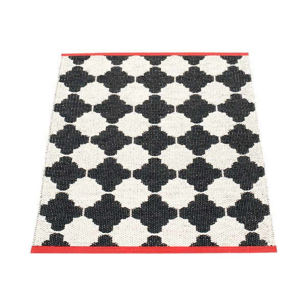 Melnbalts iekštelpu un āra paklājs 70x90 cm Marre Black Coral – Pappelina