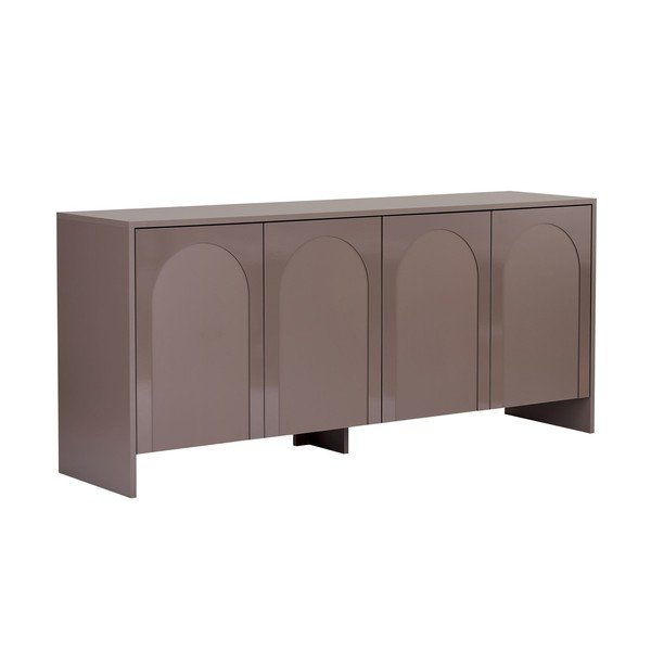 Pelēkbrūna kumode 180x80x45 cm Arlen  – Kalune Design