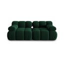 Zaļš samta dīvāns 188 cm Bellis – Micadoni Home