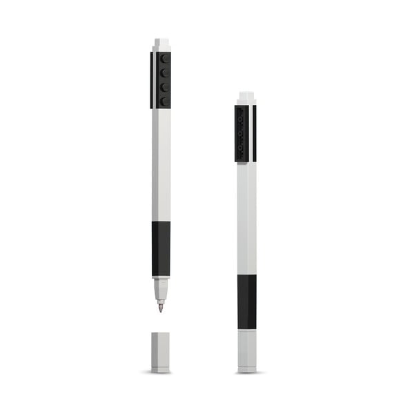 2 melnu gēla pildspalvu komplekts LEGO®