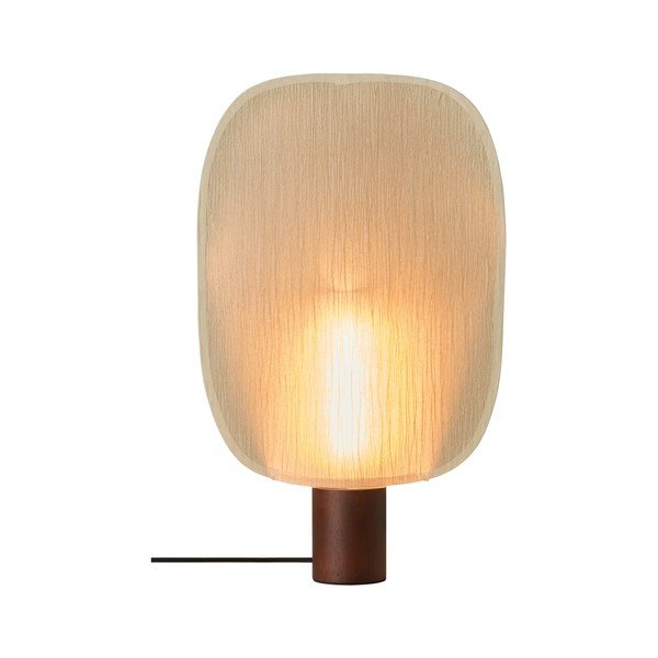 Brūna/krēmkrāsas papīra galda lampa (augstums 44 cm) Mai Le – Ellos Home-image-4