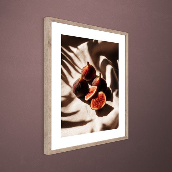 Drukāta glezna ar rāmi 40x50 cm Ripe Figs – Styler-image-3