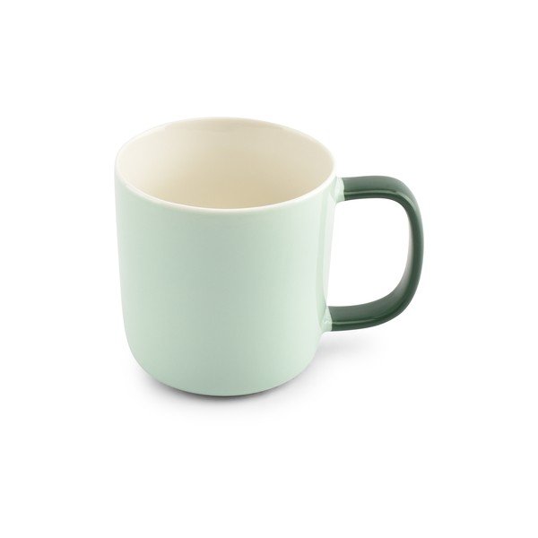 Gaiši zaļa krūze no sintētiskā kaula porcelāna 370 ml Mae – ONA-image-2