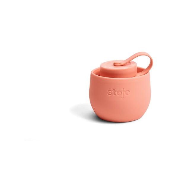Oranža salokāmā pudele Stojo Bottle Apricot, 590 ml-image-2