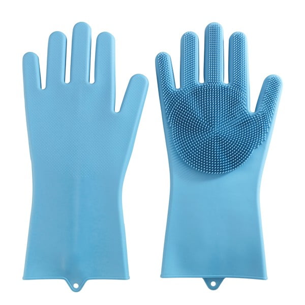 Slikona cimdu pāris trauku mazgāšanai Wenko Rena-image-2